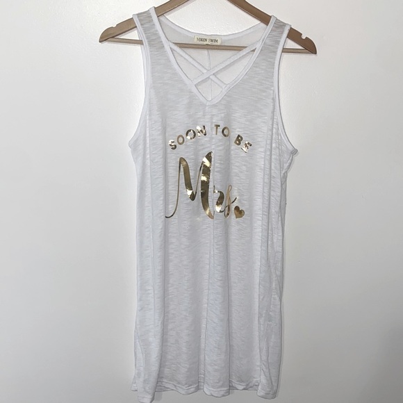 Miken Other - Miken Swim Bridal Soon To Be Mrs Swimsuit Coverup